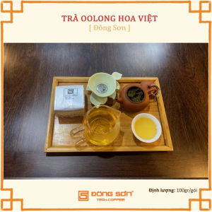 Trà Ô Long Hoa Việt Hương vị trà ô long dịu nhẹ hậu cam ngọt êm dịu - Gói 100g - Đông Sơn