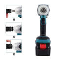 MAKITA Japan Brushless Electric Impact Wrench heavy duty 48V 198V Original Rechargeable Portable Cordless Electric Tools Socket Set 4-Speed 1/2" Sq Drive With 2 Batteries. 