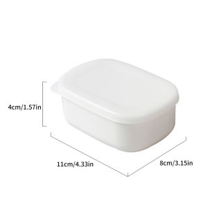 🔥Ready Stock🔥Food Grade Refrigerator Storage Fresh-Keeping Box 1pcs Coarse Grain Rice Sub Packaged Frozen Box Brown Rice Reducing Meal Quantitative Small Lunch Box