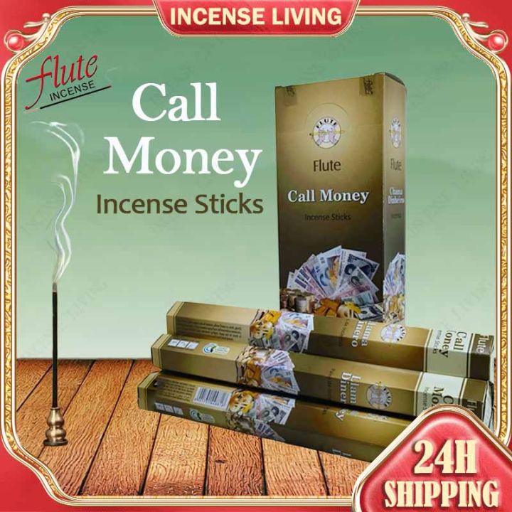 Flute Call Money Incense Sticks (20 Sticks Per Box) Lazada PH