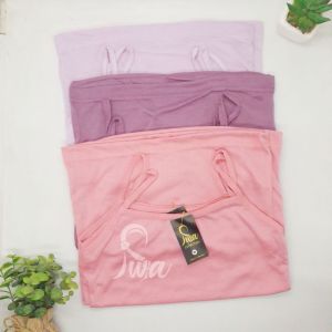 ISWA - 3PCS 6PCS Tanktop Anak Perempuan Usia 4 Tahun - 10 Tahun / Tangtop Anak Tali Kecil Tali Besar