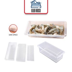 Toples Bening Tempat Penyimpanan Daging Seafood Sayur Buah Serbaguna