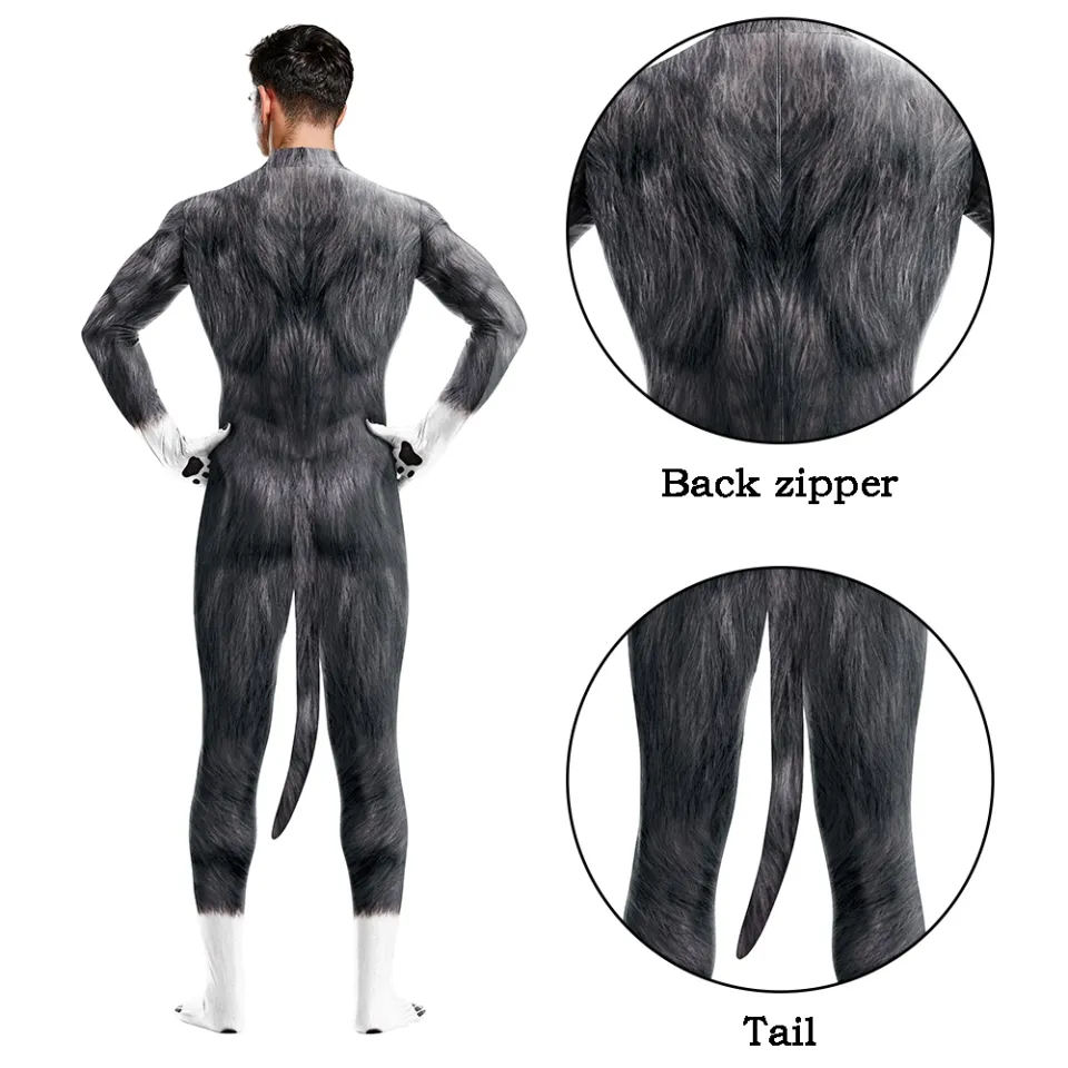 Spandex Suit Male 