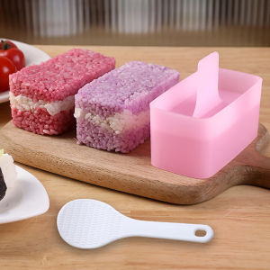 [COD] Rectangular Sushi Mold Musubi Making Kit Spam Kimbab Onigiri Household Kitchen Bento Accessories Rice Ball Maker Press Tool DIY