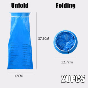 1000ml Disposable Vomit Bag Sickness Bag Emergency Toilet Urine Bag Band Beg Muntah 呕吐袋