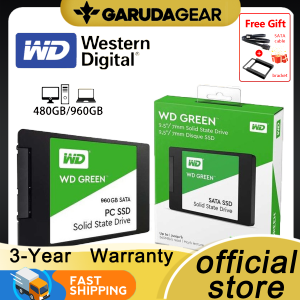 Western Digital WD Green 2.5 SATA III SSD 120GB/240GB/480GB/960GB internal Solid State Drive for Laptop/Desktop