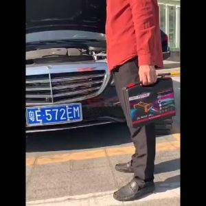 Emergency Car Starter: 99800mAh Portable Car Battery with 300PSI Air Pump