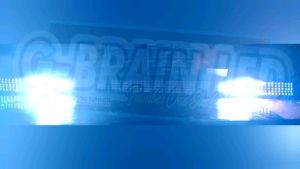 modul strobo teks 5 baris