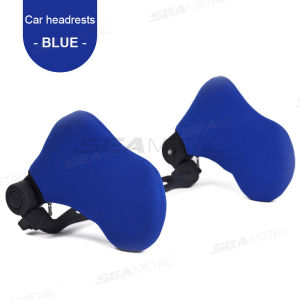 SEAMETAL U-shaped Car Sleeping Pillow Multi-angle Adjustment Car Neck Pillow Protective Breathable Car Headrest Side Cushion