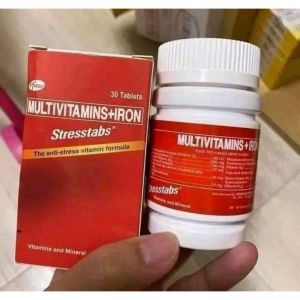 STRESSTABS MULTIVITAMINS+IRON