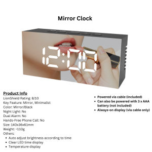 (SG) LED Digital Alarm Clock with Night Light Emoji Cute Ringtones Sunrise Bedside Desk Table Clocks