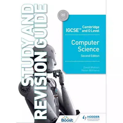 Cambridge IGCSE and O Level Computer Science /Algorithms Programming and Logic Workbook/Teacher's Guide with Boost Subscription Booklet/ Study and Revision Guide [ COLORED PHYSICALBOOK ]
