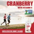Cranberry Extract Capsules, 3000 mg Per Serving, Kidney Cleanser, Supports Urinary Tract Health, Bladder Health, Non-GMO, 120 Capsules. 