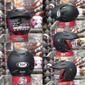 Helm KYT Romeo Solid Half Face SNI Original KYT Romeo 100%