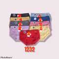 SOREX - 6 Pcs Celana Dalam Wanita/CD Wanita Dewasa/Dalaman Wanita murah  Type 1232 Size  M L XL(EL) XXL (QL). 