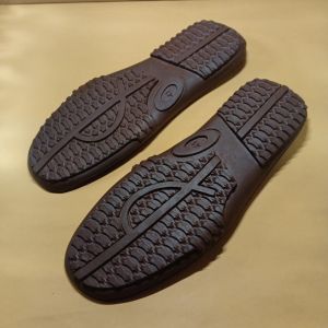 Sol Outsole Sepatu Casual Slip On Pantofel Pria Cowok TPR Size 38-43 Hitam Coklat Lentur Awet Komodo