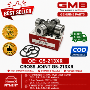 GMB Cross Joint Bearing G5-213XR for Ford Ranger Everest Mazda BT-50 (2.2/3.2) 2012-2020 OEM Part