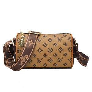 Versatile PU Leather Bucket Bag: Chic Crossbody & Shoulder Purse for Travel Shopping & Everyday