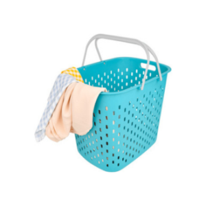 ESKIMO ตะกร้าผ้า ตะกร้าผ้าใหญ่ ตะกร้าพลาสติก สำหรับใส่เสื้อผ้า รับน้ำหนักได้ดี พลาสติกเกรด A แข็งแรง ทนทาน รุ่น BK46