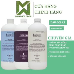 Dầu gội xả phục hồi dưỡng ẩm tăng phồng Batious 500ML - 960ML