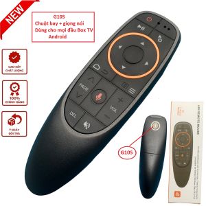 Điều khiển chuột bay đầu box tv G10s có giọng nói đa năng android box - Hàng tốt [ BH 6 tháng tặng kèm pin ] Q6S Q6pro V1S V2S