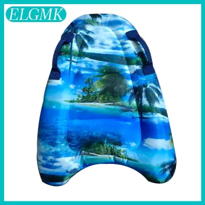 ELGMK Ngoài trời Inflatable ván lướt sóng di động bodyboard người lớn trẻ em bơi an toàn Trọng lượng nhẹ Kickboard lướt sóng biển wakeboard