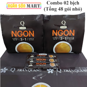 Cà phê sữa Ngon Trần Quang bịch 480g (24 gói nhỏ 20g)