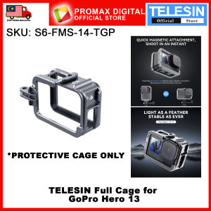 TELESIN Full Cage For GoPro Hero 13 S6-FMS-14-TGP