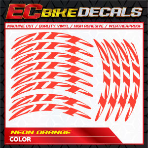EC BIKE DECALS  ZIPP Bike Rim Decals for Road Bike 700c/40mm 12 pcs Sticker