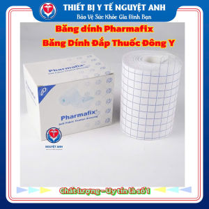 Băng Dính Siêu Dính Pharmafix 18cmx10cm Siêu Thoáng Khí Đa Dụng - Băng Đắp Thuốc Đông Y