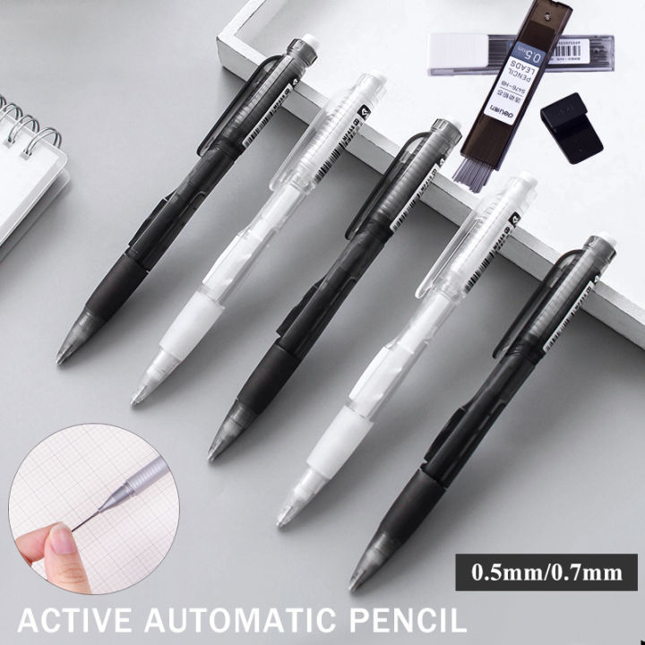 0.5 0.7mm Mechanical Pencil HighQuality Retractable pencil with eraser