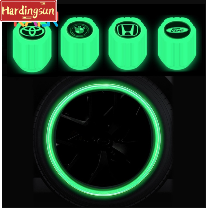 Hardingsun 4PCS Tire Valve Cover Tire Valve Stem Cover Newest Upgrade