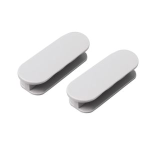 YESPERY 2PCS Window Cabinet Drawer Handles Self-adhesive Door Wardrobe Handle Organizer Paste Open Sliding Door Knob Auxliary Tool