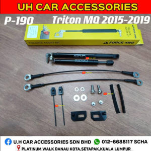 MITSUBISHI TRITON L200 2015-2018 FORCE TAILGATE ASSIST KIT EASY UP N DOWN EASY OPEN CLOSE DAMPER