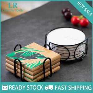 LF Wholesale✨Flash Sale ✨ Coaster Holder Mat Storage Rack Table Mat Holder Tea Coffee Mug Placemat Storage Organizer Table Kitchen Accessories