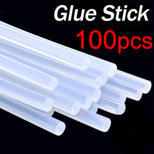 Hot Melt Glue Sticks (7mm x 190mm) For DIY Art Clear Glue Gun Glue Sticks 10/50/100 Count