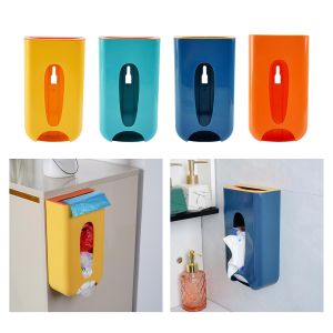 **2024 NEW** Multifunctional Storage Box kitchen wall hanging Plastic Bag Dispenser Garbage Bags Storage Box bathroom Organizer shoe cover Roll Paper storage case holder 塑料袋收纳盒