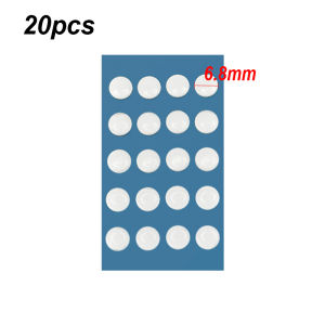 Mouse Feet 20PCS Mousefeet Skates Dot DIY Alas Kaki Glide Replacement Pengganti