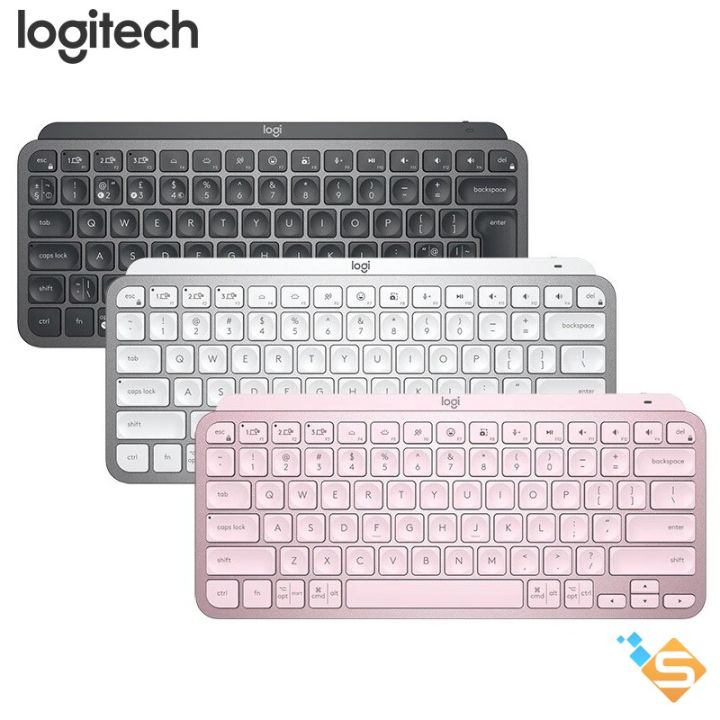 Bàn phím Bluetooth không dây Logitech MX Keys Mini Yên Tĩnh Cho PC ...