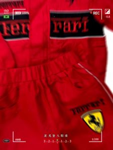 Ferrari racing terno for kids 1-8yrs old