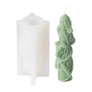 Khuôn silicon hai đầu ngựa trụ cột khuôn cho những người yêu thích thủ công chủ đề Halloween khuôn trang trí nhà