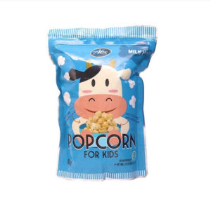 Abe Food Popcorn Milky Susu - Snack Ringan Anak Popcorn Milky 80g