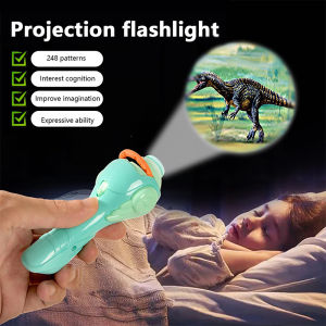Baby Sleeping Story Book Flashlight Projector Torch Lamp Toy Early Education Toy for Kid Holiday Birthday Xmas Children s Gift Light Up Toy
