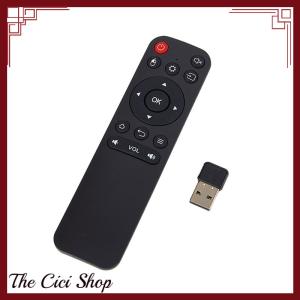 [The Cici Shop] 2.4G Wireless USB Receiver TV Box Remote Control Wireless Air Mouse for Android Smart TV Box and PC TV