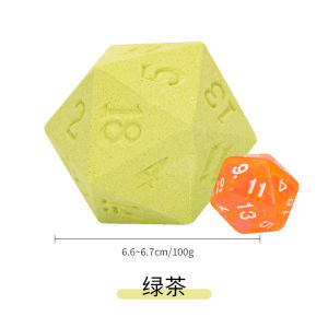 Polygonal Childrens Toy Bath Salt Ball Dice Polyhedral Bath Ball Bubble Bath Dice Essential Oil Bath Ball