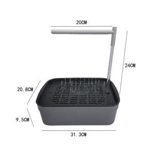NEXASHOP Automatic Parrot Bird Bath Tub USB Electric Bird Bathtub Shower Fountain Pet Circulating Water Bathtub Pet Supplies