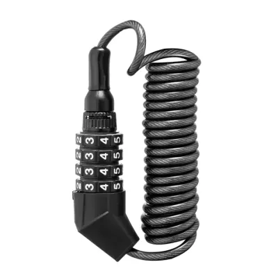 ROCKBROS Bicycle Lock Anti-theft Bike Password Lock Cable Helmet Lock Chain Backpack Cycling Lock Bike Accessories