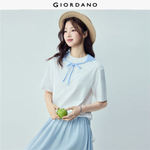 Giordano Women Women Pure Cotton T-Shirt Free Shipping 05326398