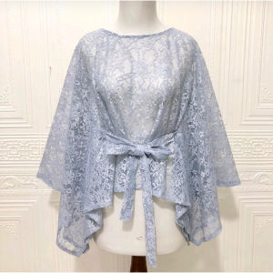 CARDIGAN BROKAT CROP OUTER BRUKAT CAPE KONDANGAN PESTA BAJU BROKLAT SERAGAM BRIDESMAID OUTFIT ATASAN WANITA KEBAYA S3M3