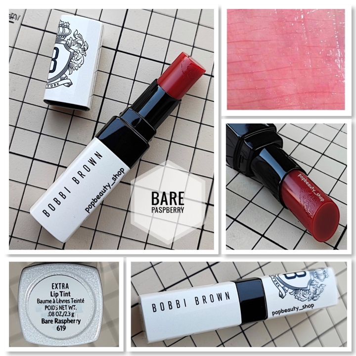 Bobbi Brown Extra Lip Tint สี Bare Raspberry 2.3g. ( Full Size // No ...